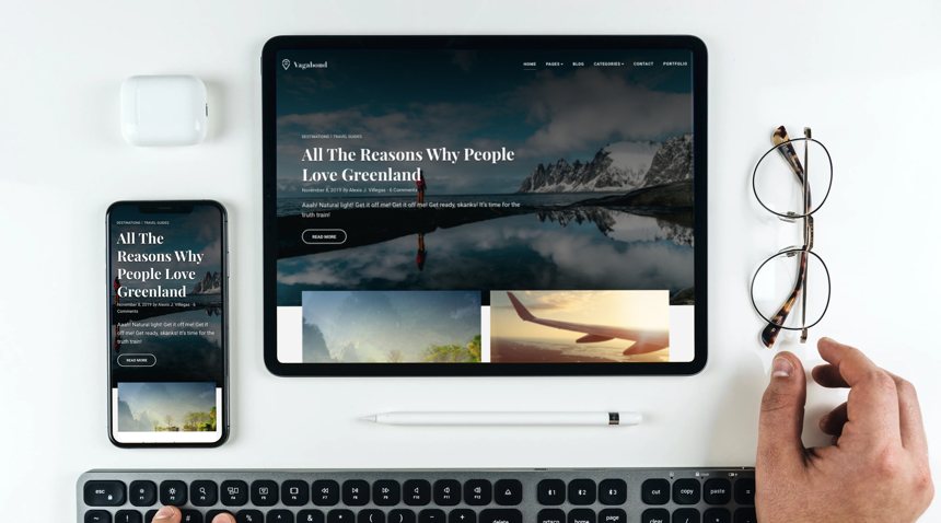 Vagabond WordPress Theme Screenshot